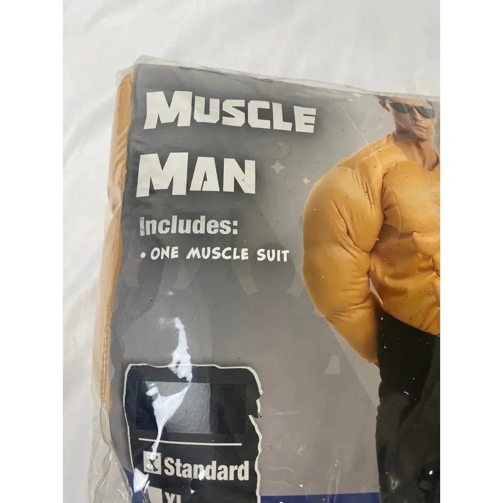 Muscle Man Costume Standard Fit for adult